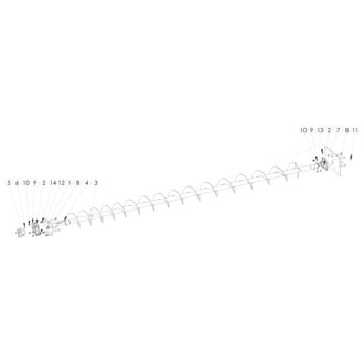 Förderschnecke Baugruppe