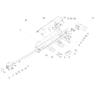 Bohrantriebsbaugruppe