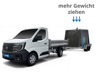 Auflastung Nissan Interstar Chassis/Brücke