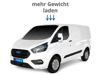 Ford Transit Custom Auflastung